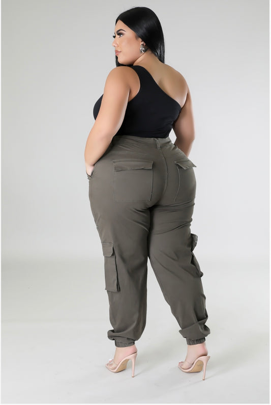 Plus Size Unattainable Babe Pants