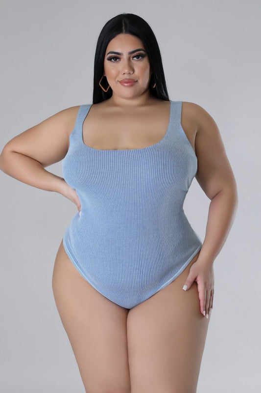 Plus Size Spring Harmony Bodysuit Skirt Set