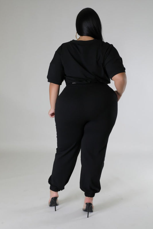 Plus Size Pretty Soul Pant Set