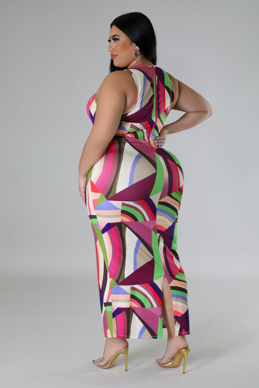 Plus Size Lesson Learned Dress