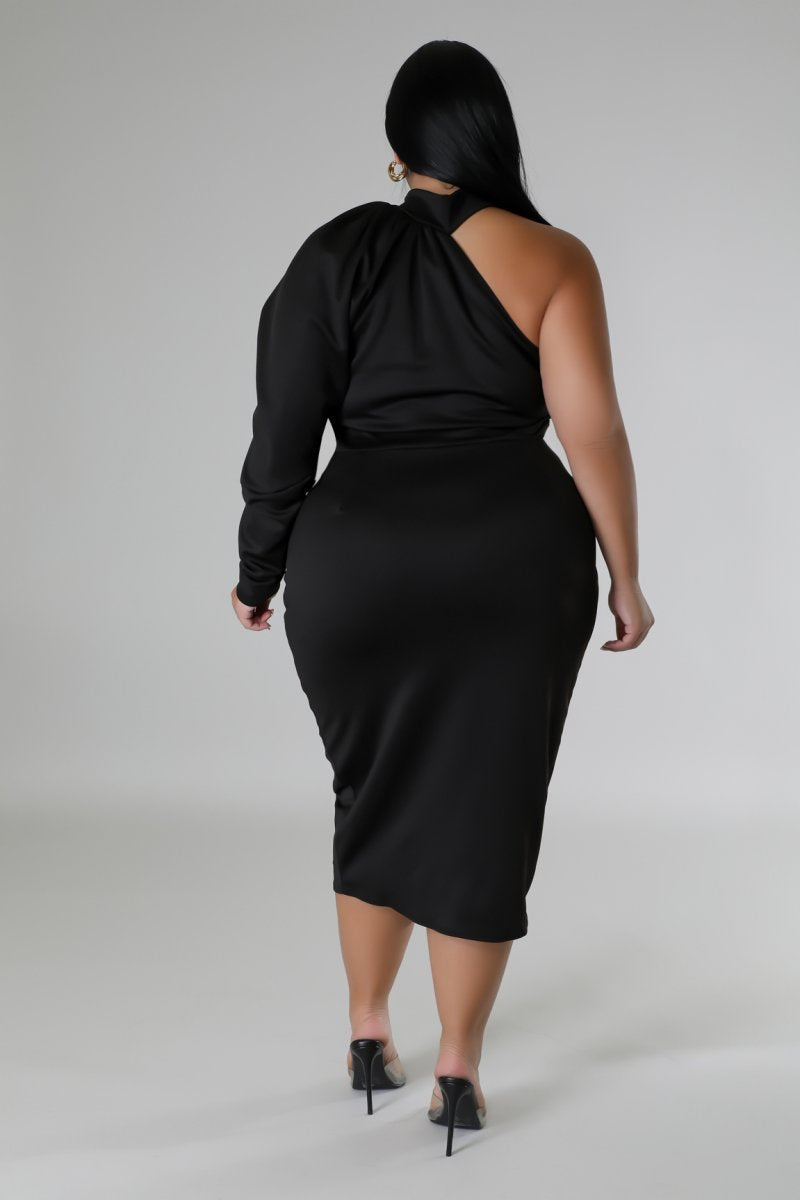 Plus Size She's All About It Dress