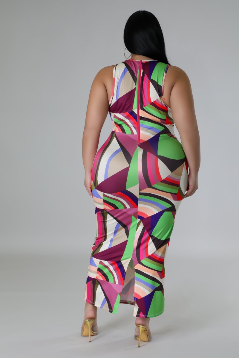 Plus Size Lesson Learned Dress