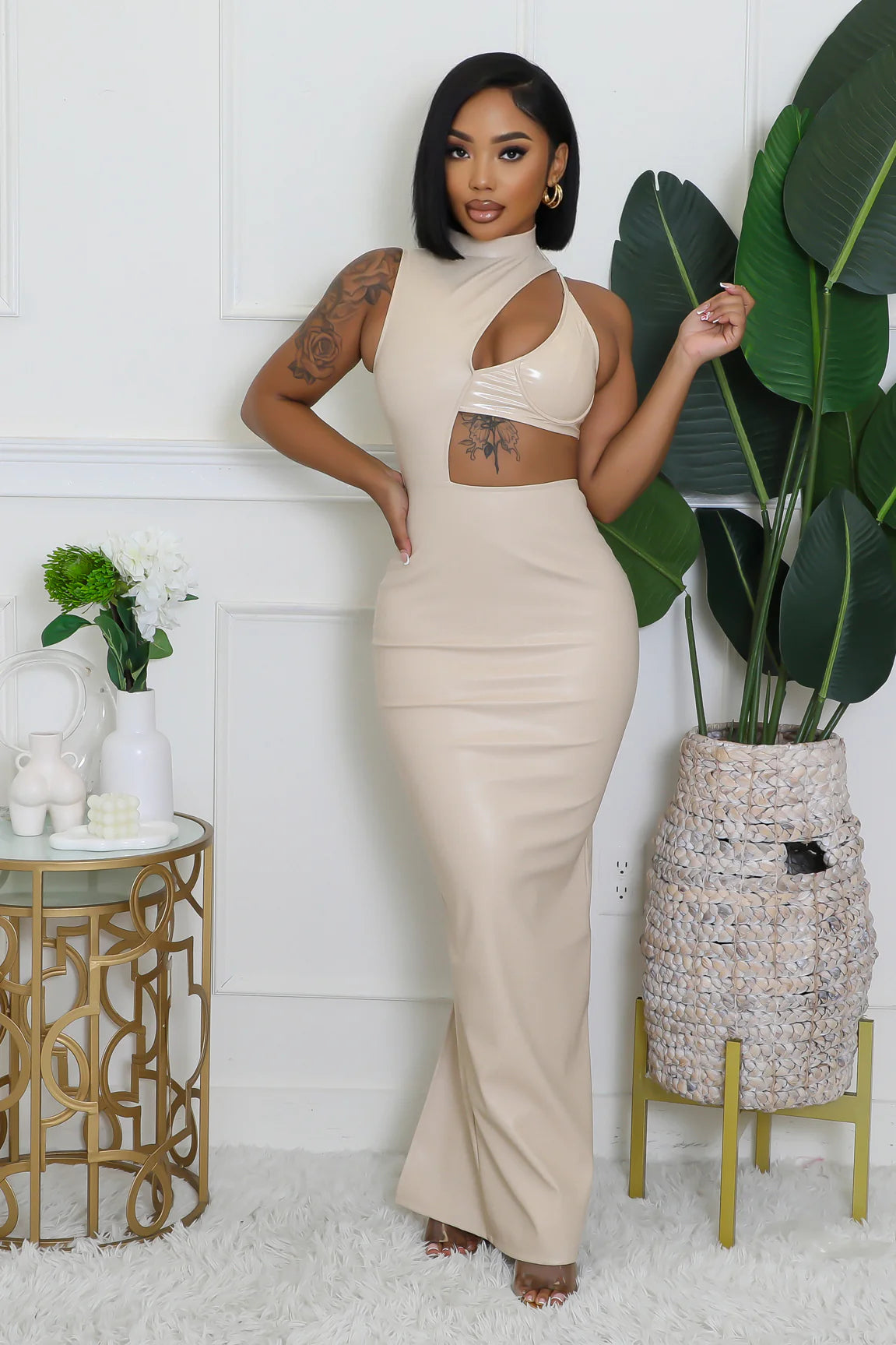 Sunset Cutout Dress