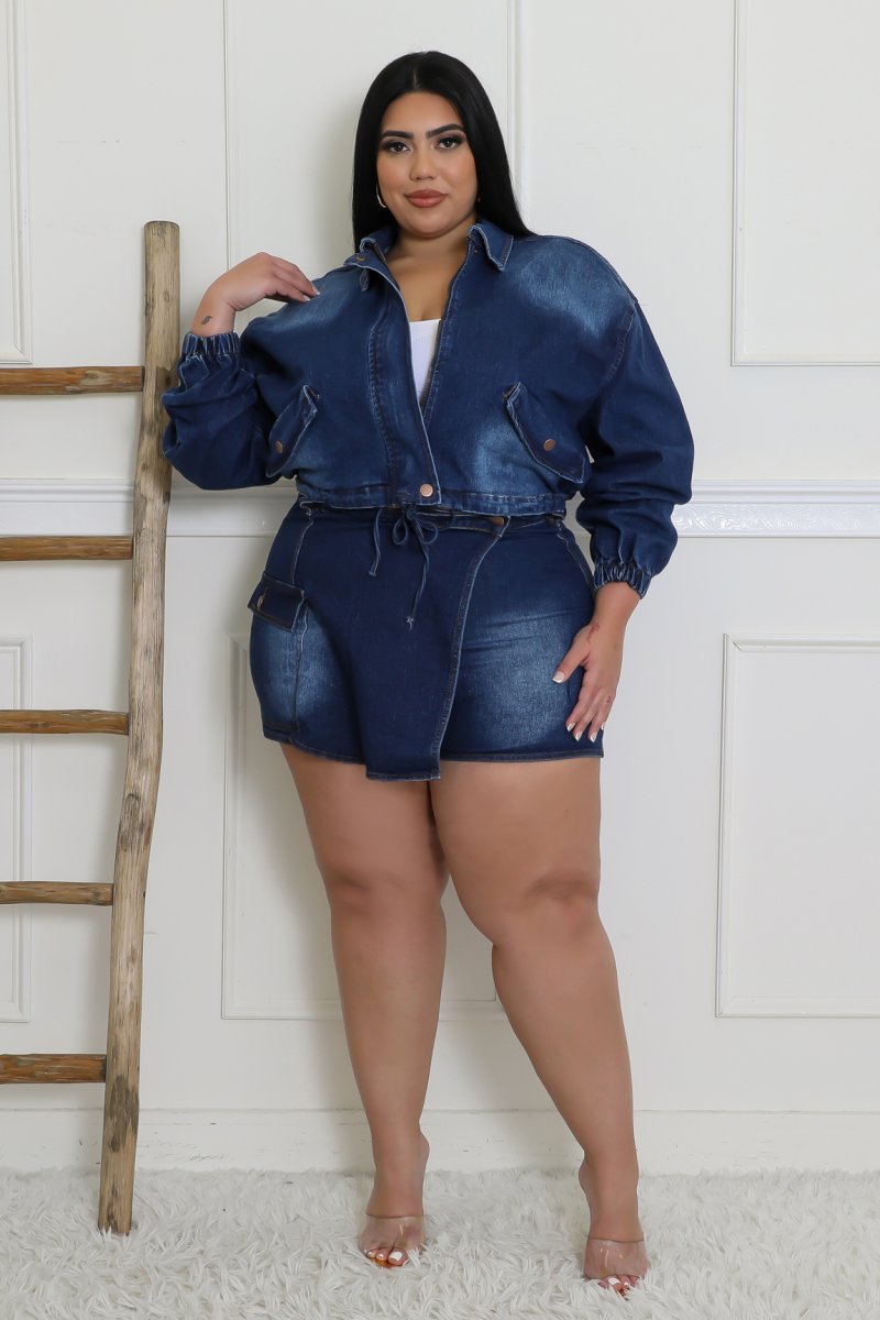 Plus Size On Your Mark Jacket