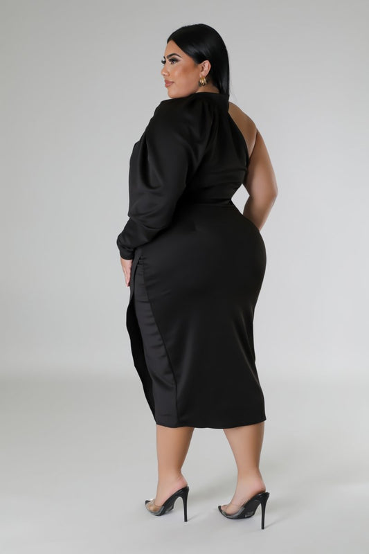 Plus Size She's All About It Dress