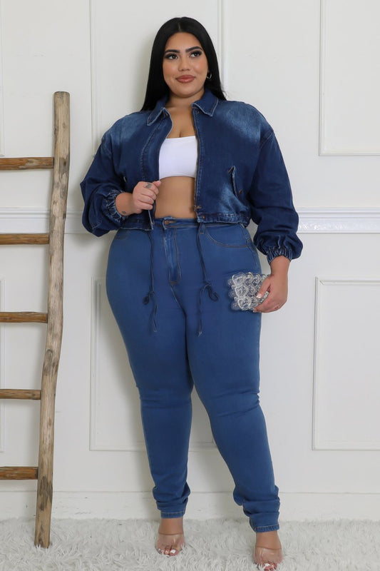 Plus Size On Your Mark Jacket