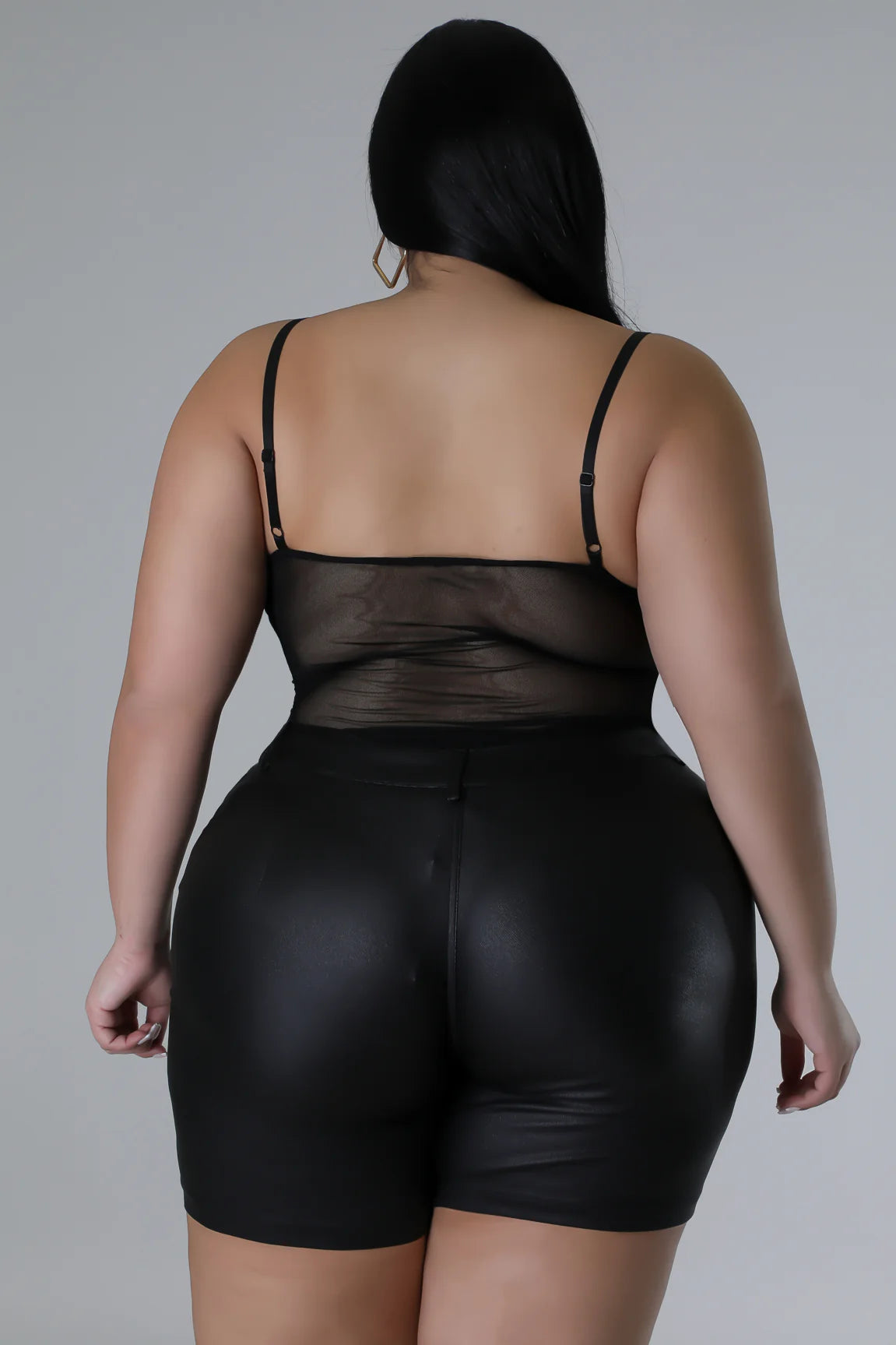 Plus Size Onyx Shorts
