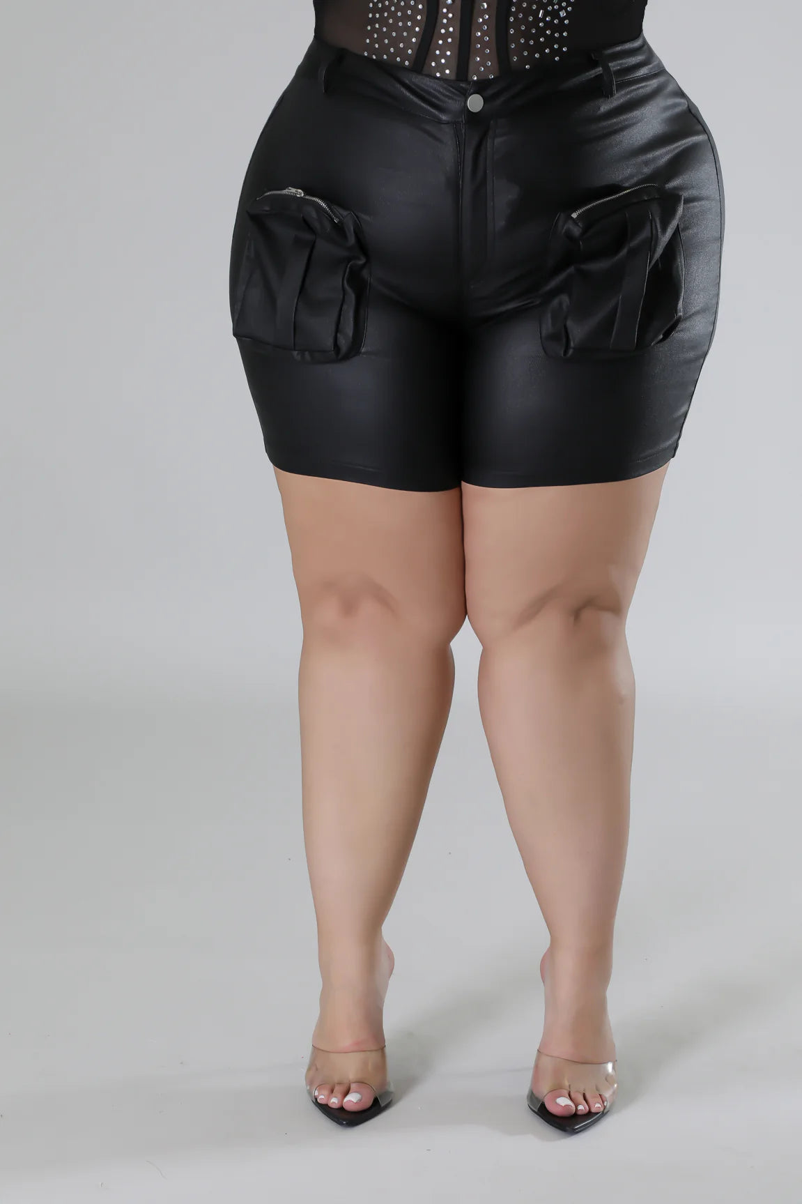 Plus Size Onyx Shorts