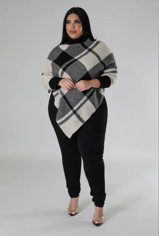 Plus Size Different Dimension Top