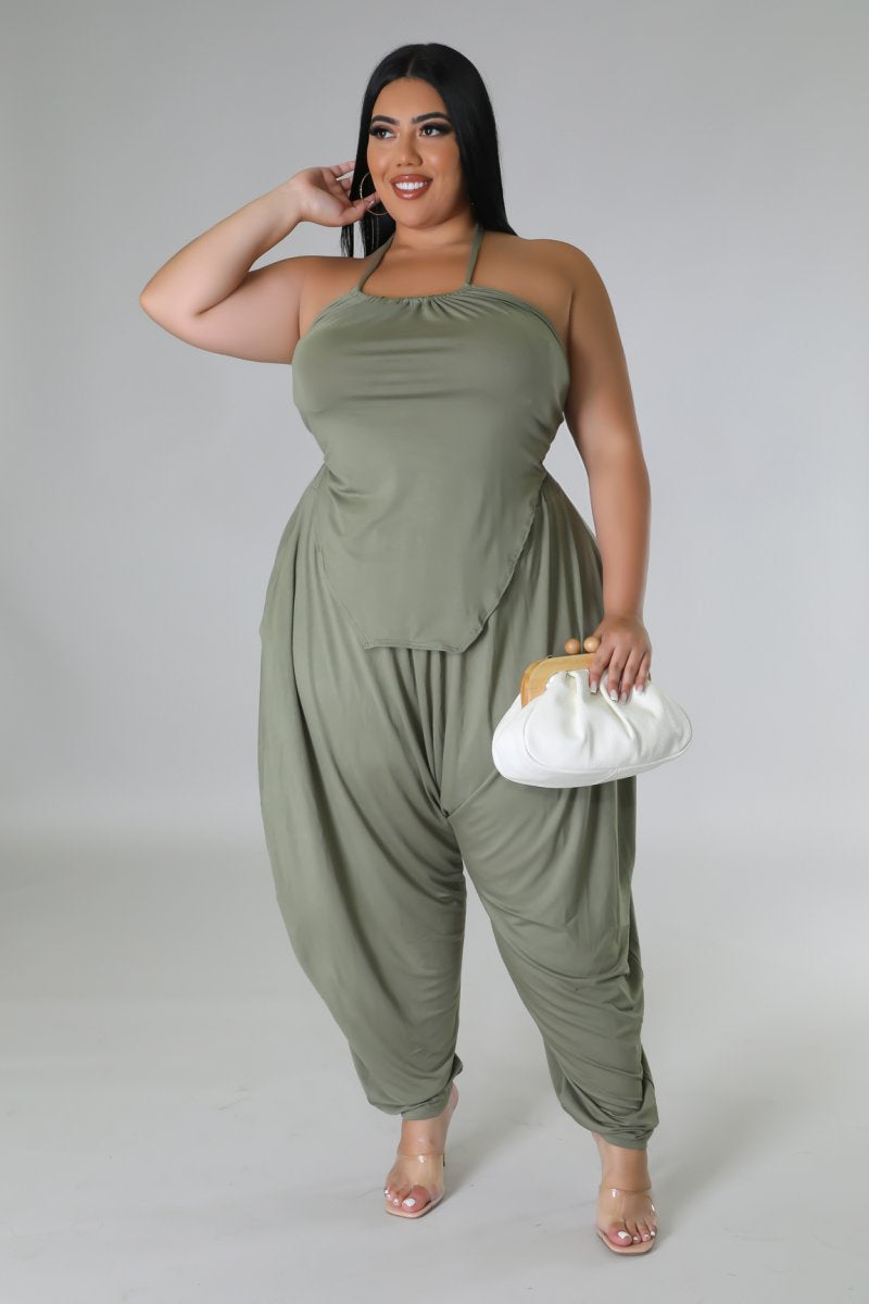 Plus Size Malloree Pant Set