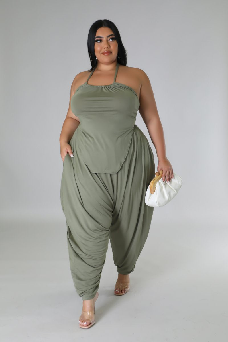Plus Size Malloree Pant Set
