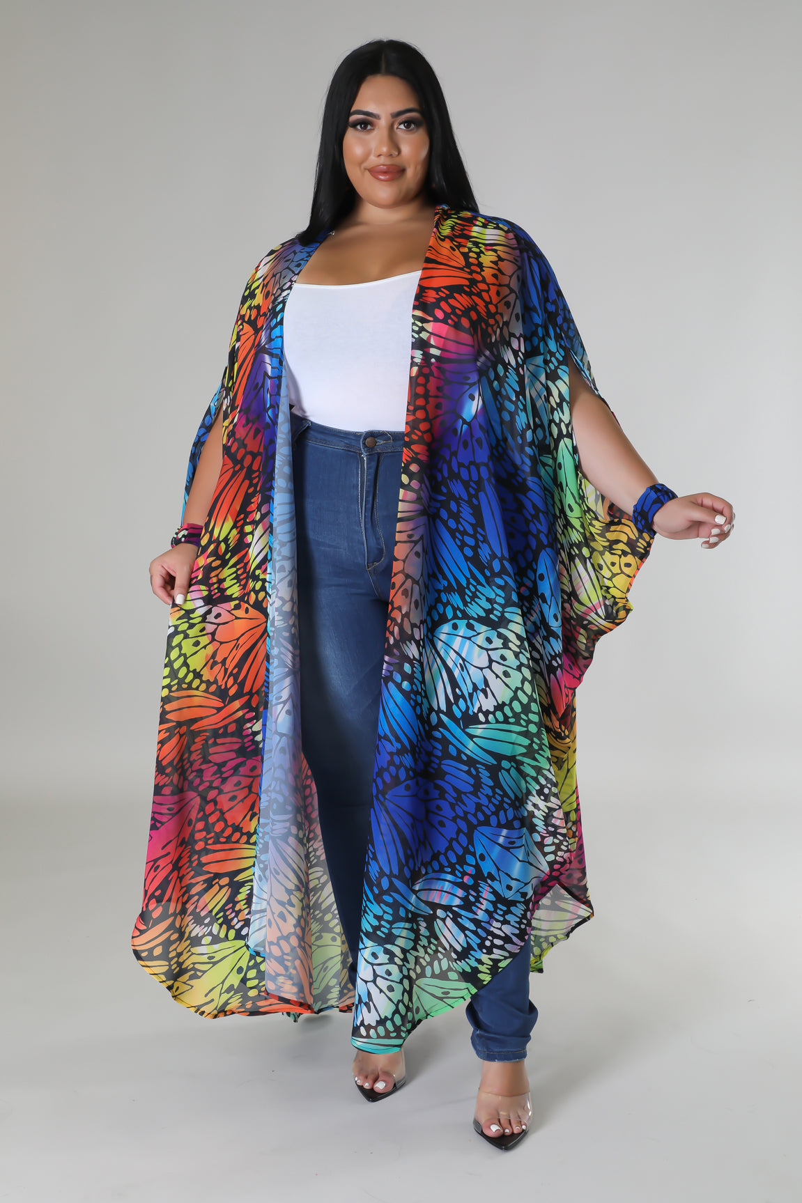 Plus Size Monarch Baby Cardigan