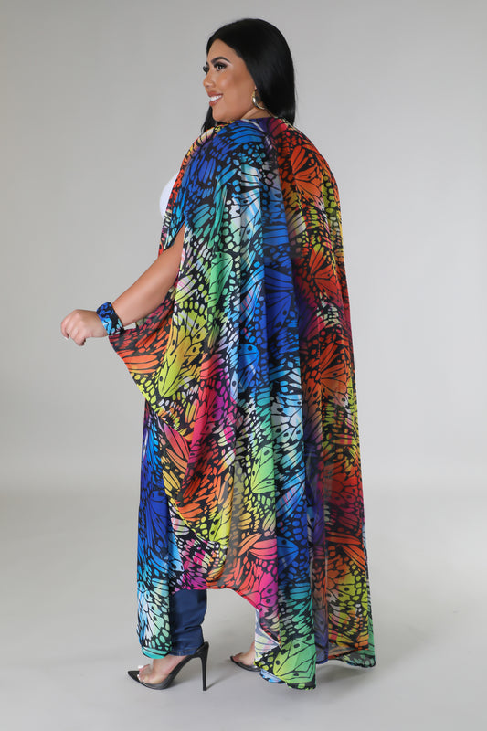 Plus Size Monarch Baby Cardigan