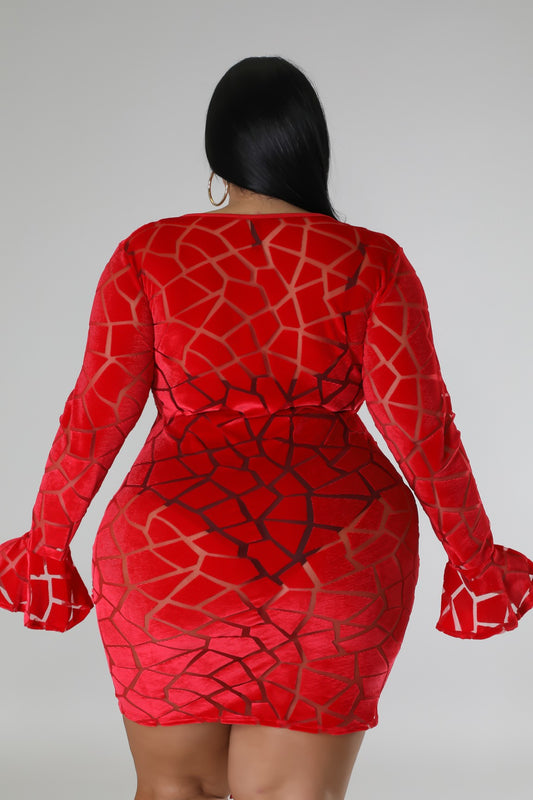 Plus Size Setting the Bar Dress