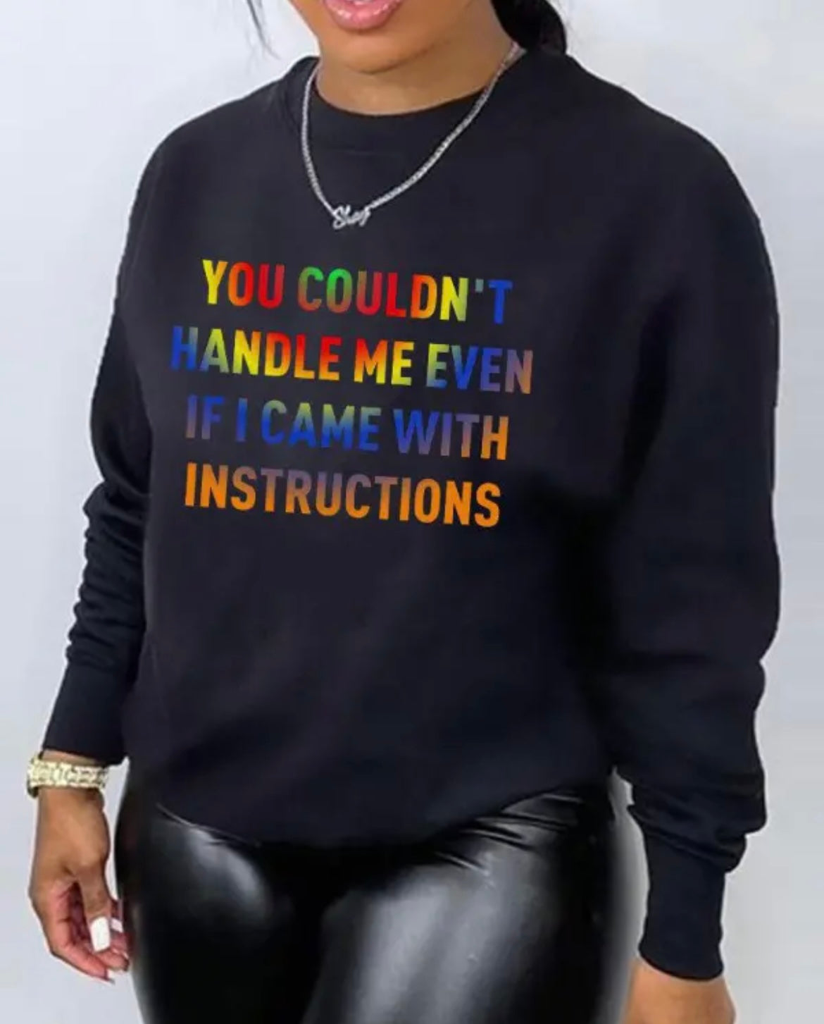 “You Couldn’t Handle Me”