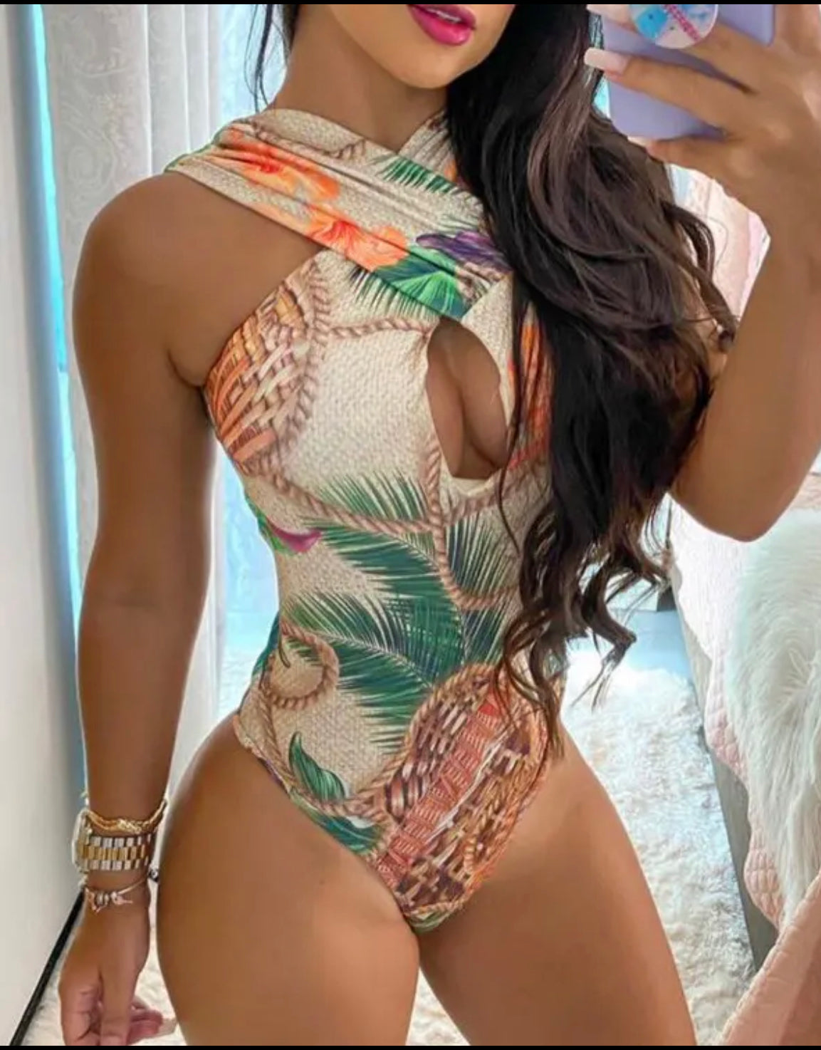 Tropical One-Piece