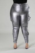 Plus Size Pure Platinum Pants
