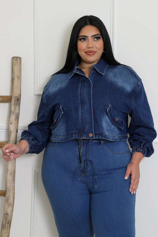 Plus Size On Your Mark Jacket