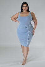 Plus Size Spring Harmony Bodysuit Skirt Set