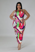 Plus Size Lesson Learned Dress