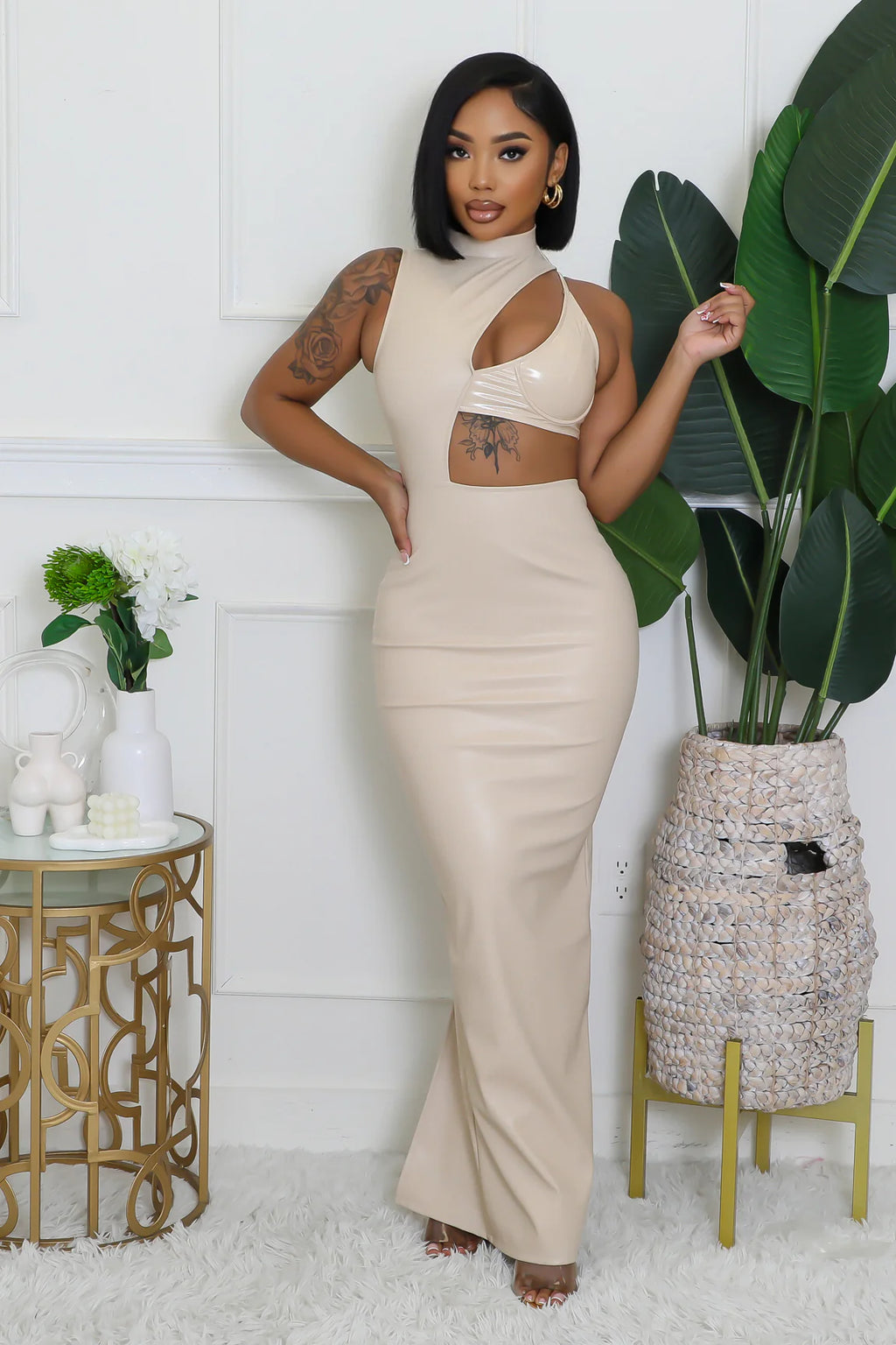 Sunset Cutout Dress