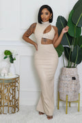 Sunset Cutout Dress