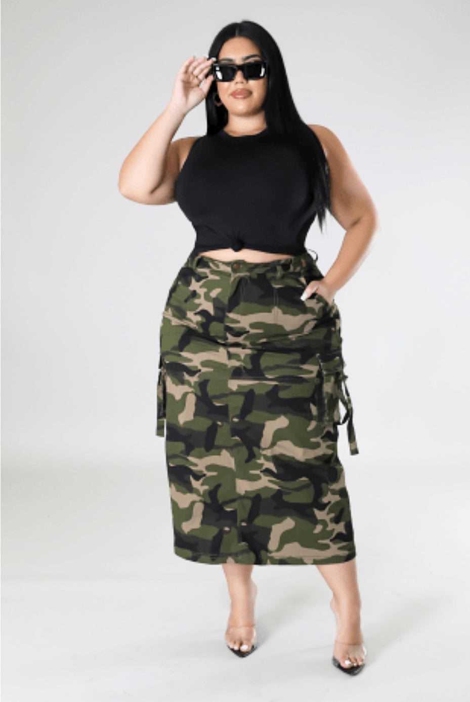 Plus Size Out Your League Skirt