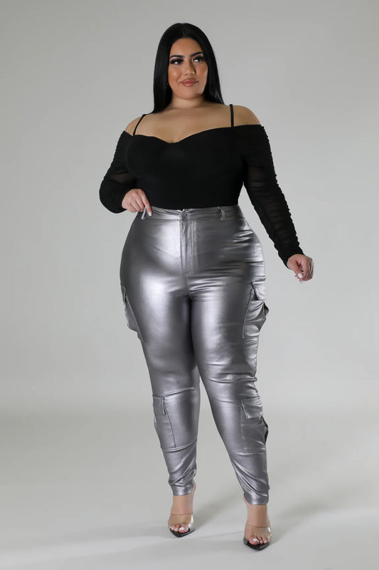 Plus Size Pure Platinum Pants