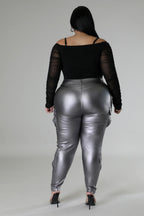 Plus Size Pure Platinum Pants