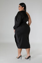 Plus Size She's All About It Dress