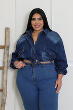 Plus Size On Your Mark Jacket
