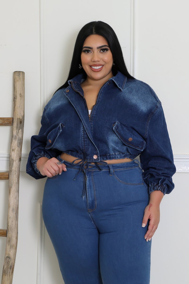 Plus Size On Your Mark Jacket