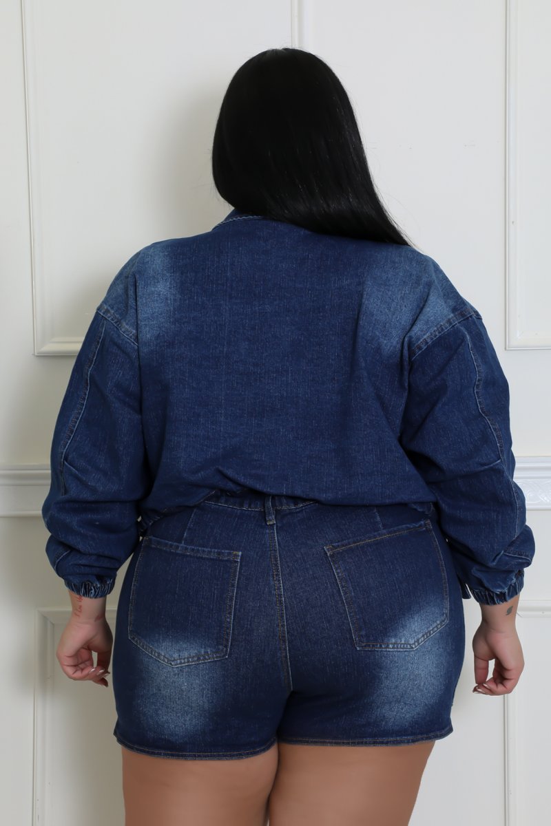 Plus Size On Your Mark Jacket