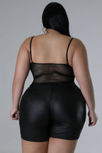 Plus Size Onyx Shorts