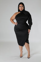 Plus Size She's All About It Dress