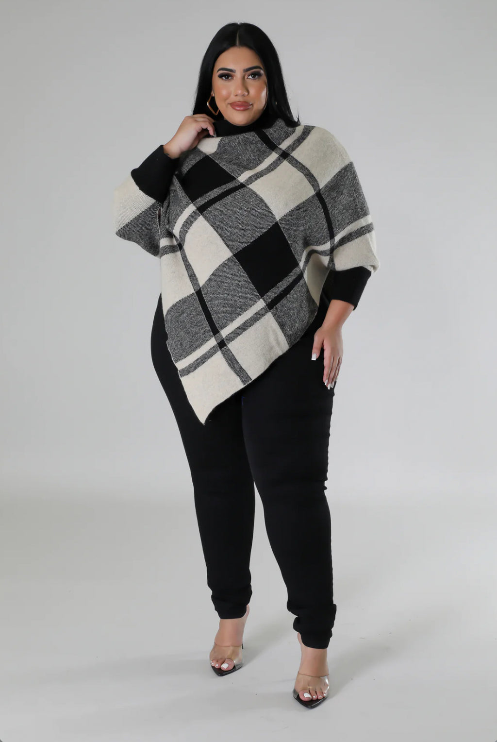 Plus Size Different Dimension Top