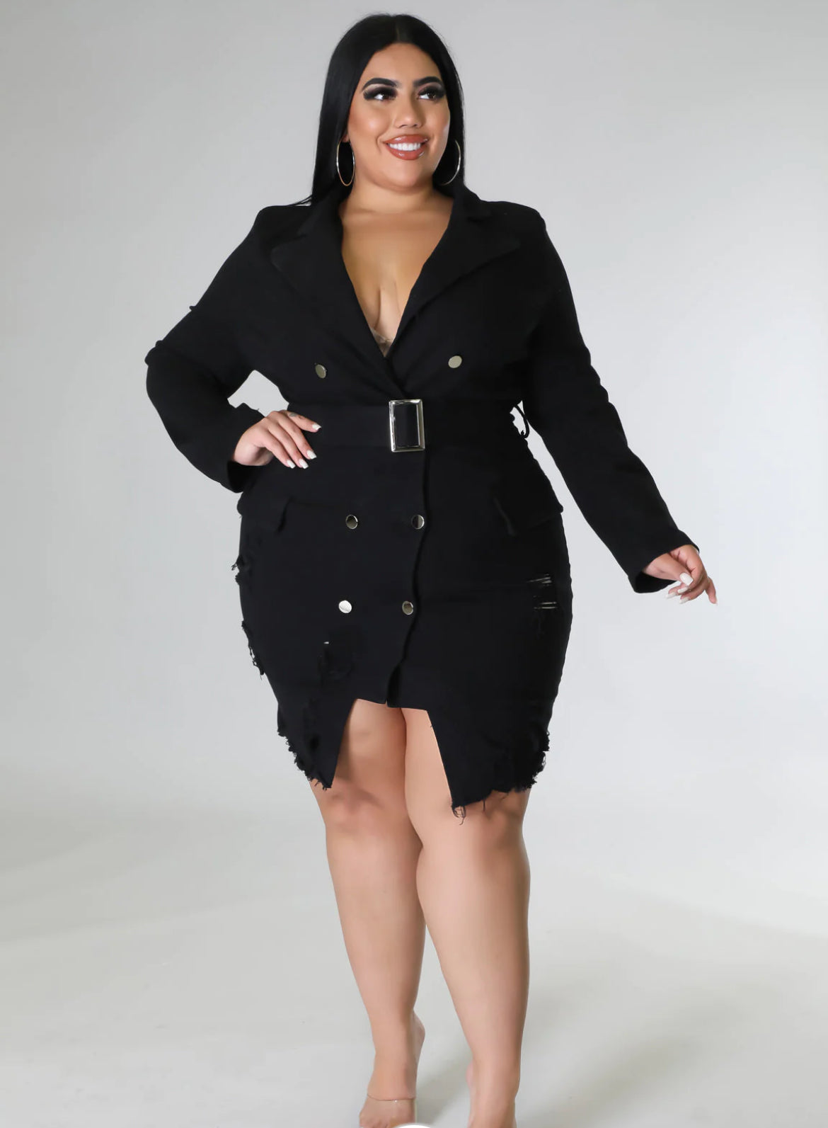 Stay Busy Plus Size Dress