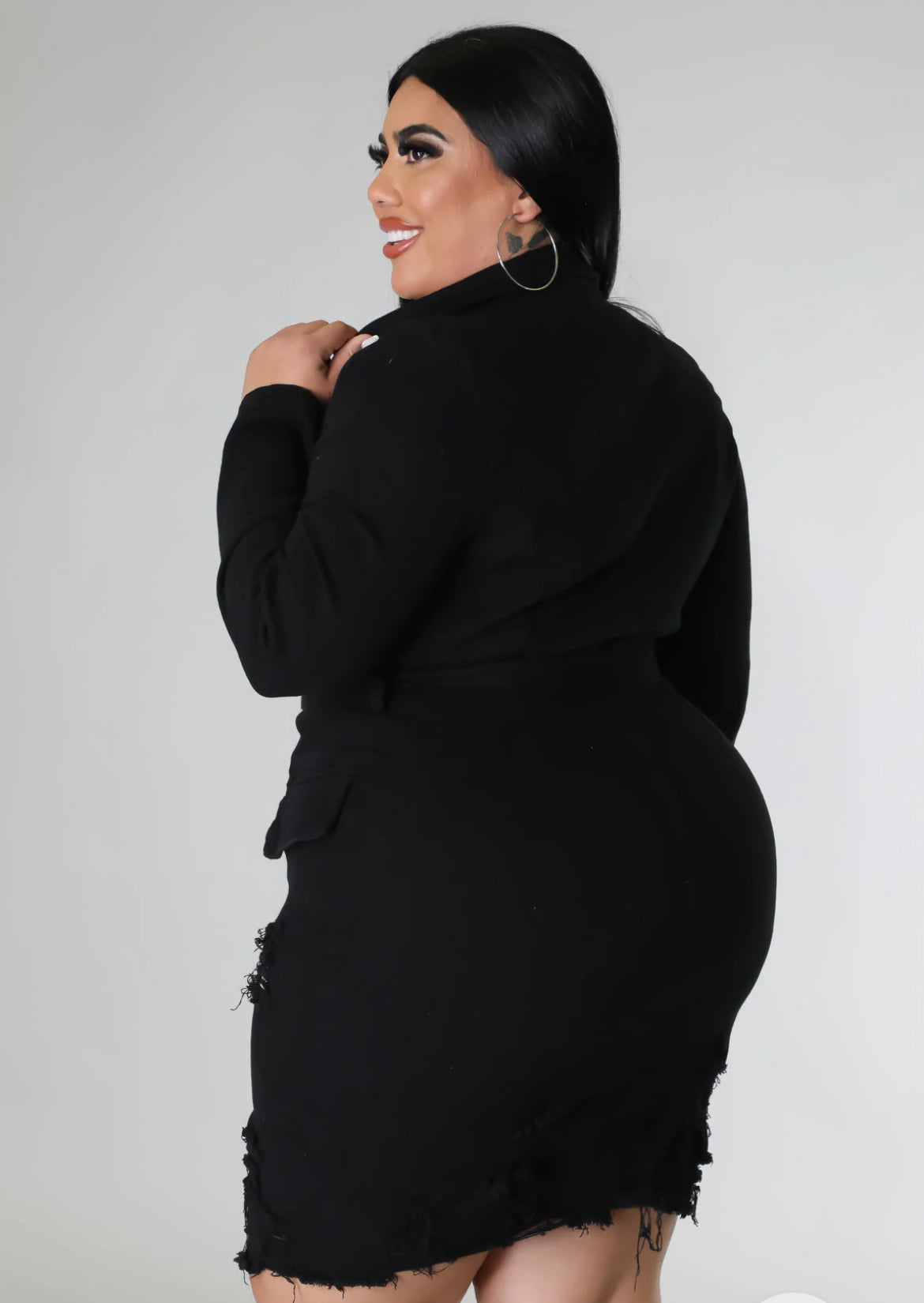 Stay Busy Plus Size Dress