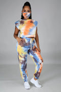 Spring Burst Jogger Set