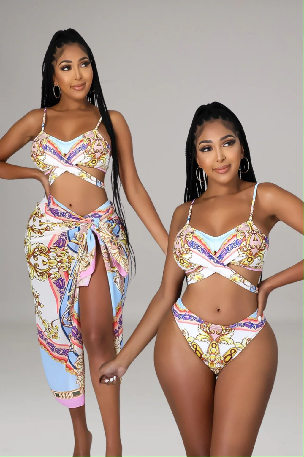 3pc Jet Ski Gal Swim Set