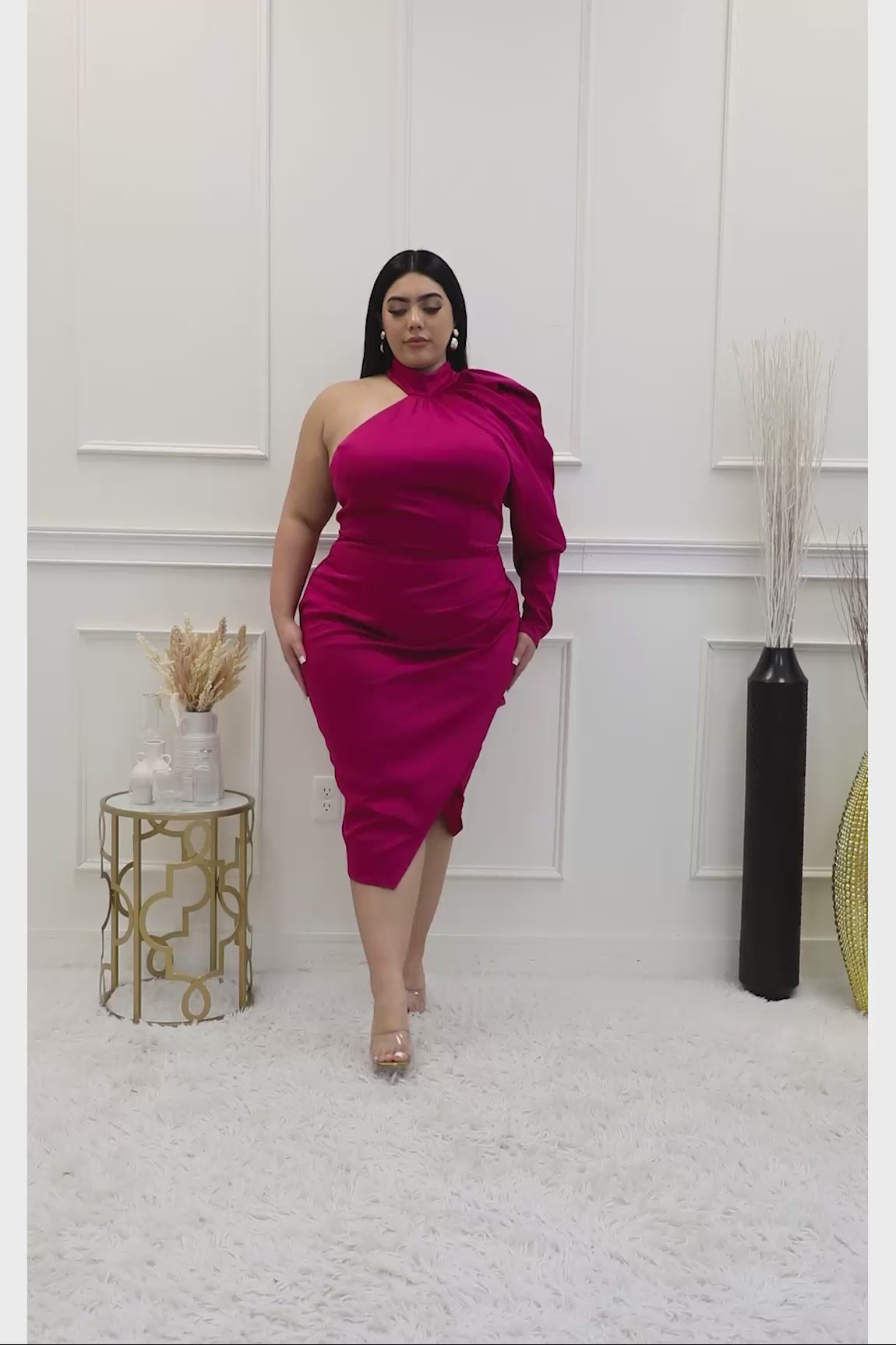 Plus Size She's All About It Dress