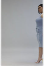 Plus Size Spring Harmony Bodysuit Skirt Set
