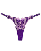 Low Cut Butterfly Thong Panties
