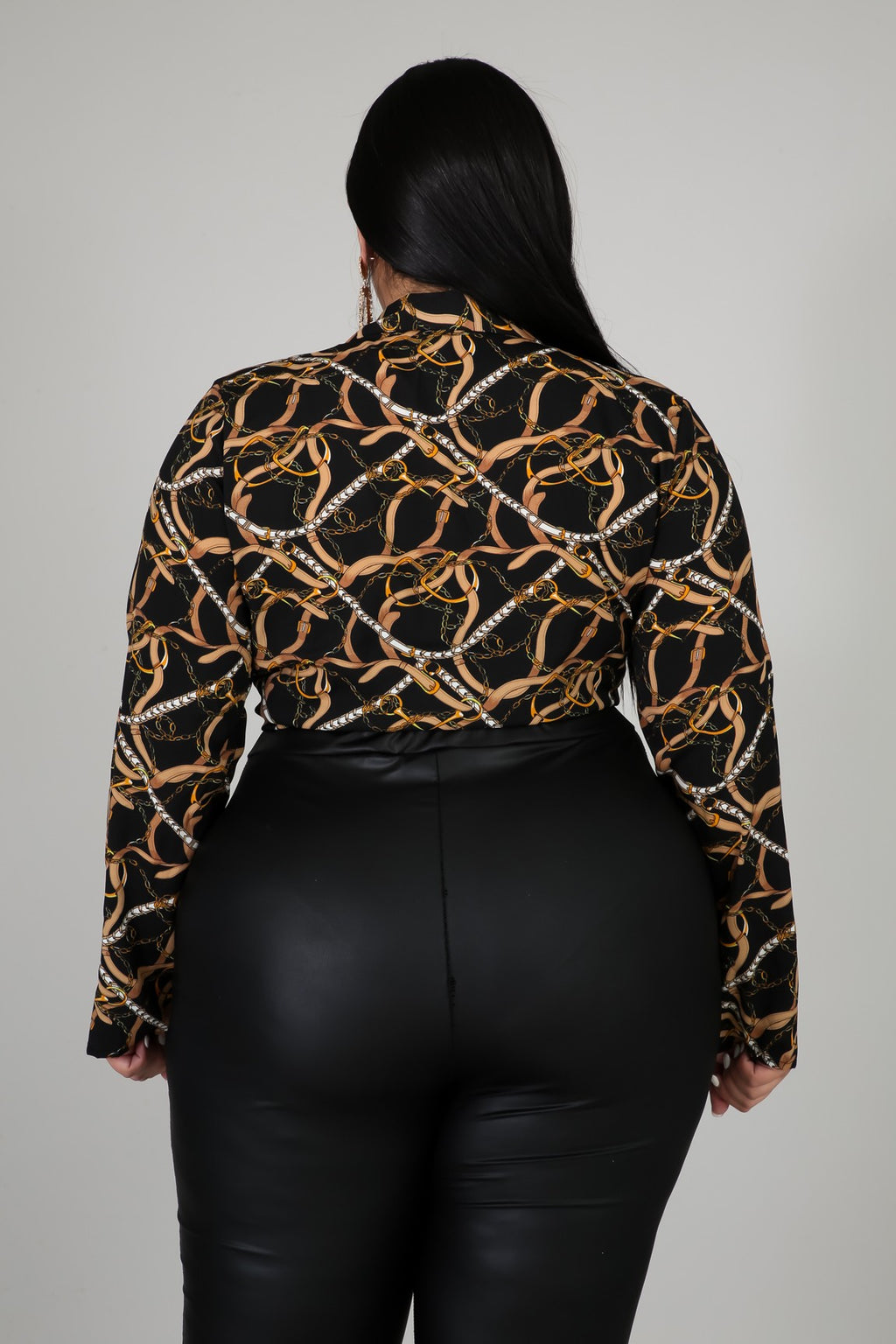 Chain Kimono Top